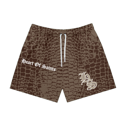 Snake Skin Shorts