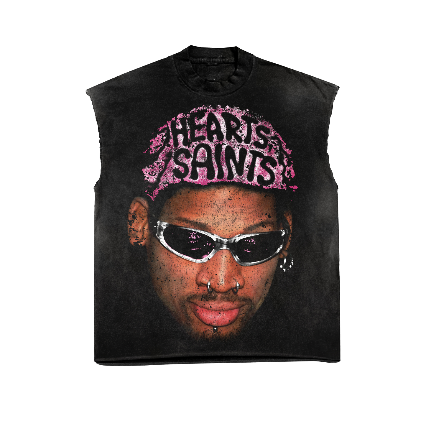 Retro Rodman Graphic Vest